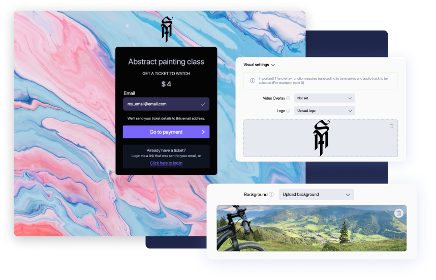 Create a branded experience
