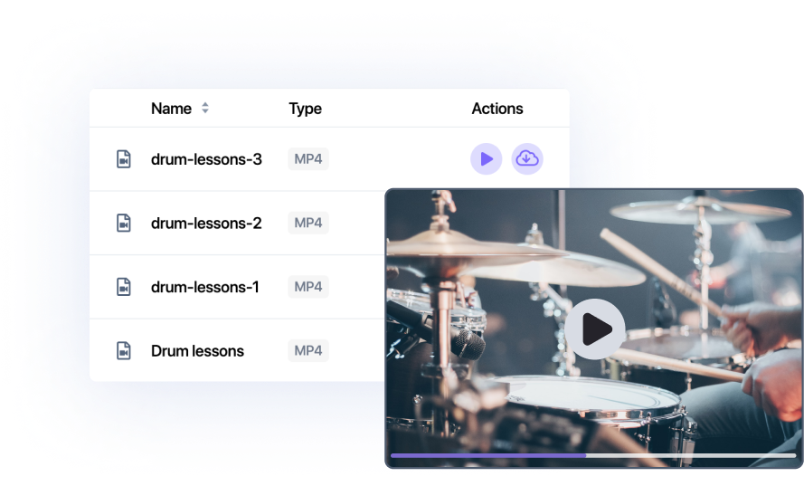 Create your VOD Library